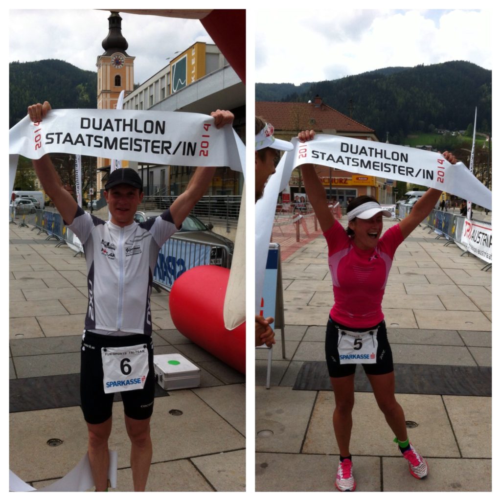 Lang und Tortorolo neue Duathlon Staatsmeister