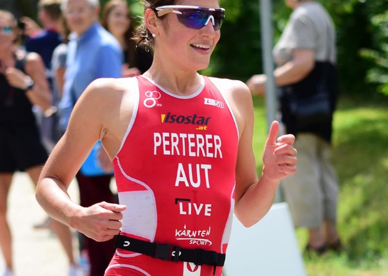 Olympiastarterin Lisa Perterer bei IRON GIRL Run am Start 1