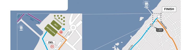 Podersdorf mit neuer Streckenführung auf der Lauf- und Radstrecke 2 Neue Streckenführung Podersdorf