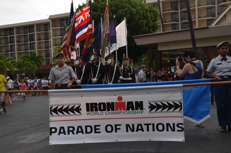 IRONMAN Hawaii 2016: Parade der Nationen