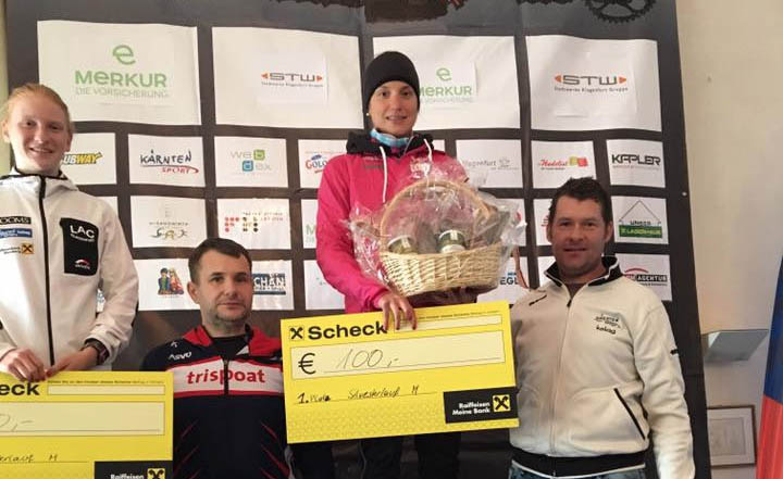 Sieg von Lisa Perterer beim Silvesterlauf in Klagenfurt