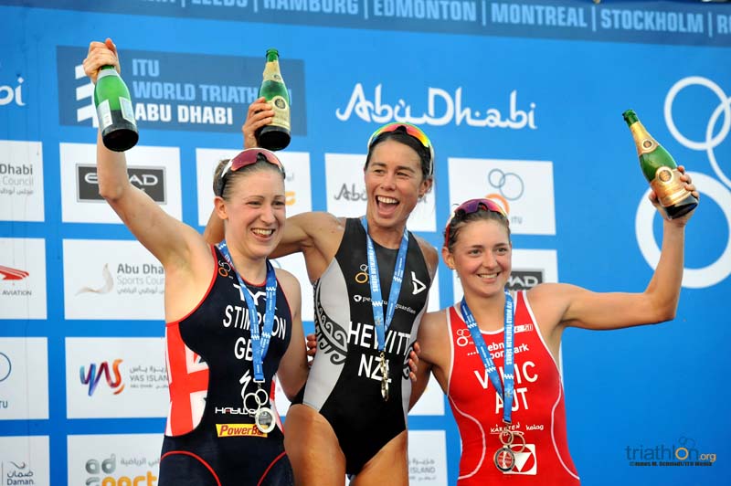 Erstes Podium für Sara Vilic bei einem ITU World Triathlon Serie Bewerb