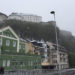 Schneetreiben in Kufstein am Tag vor dem Triathlon-Saisonauftakt