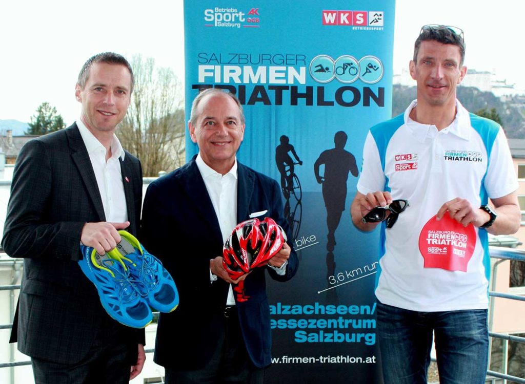 In einem Monat fällt der Startschuss zum 7. Salzburger Firmen Triathlon!
