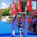 Carina Wasle jubelt über ihren Sieg beim XTERRA Danao