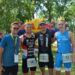 Das Siegerpodest des Klosterneuburg Triathlons über die Sprintdistanz 2018 | Foto: trinews.at