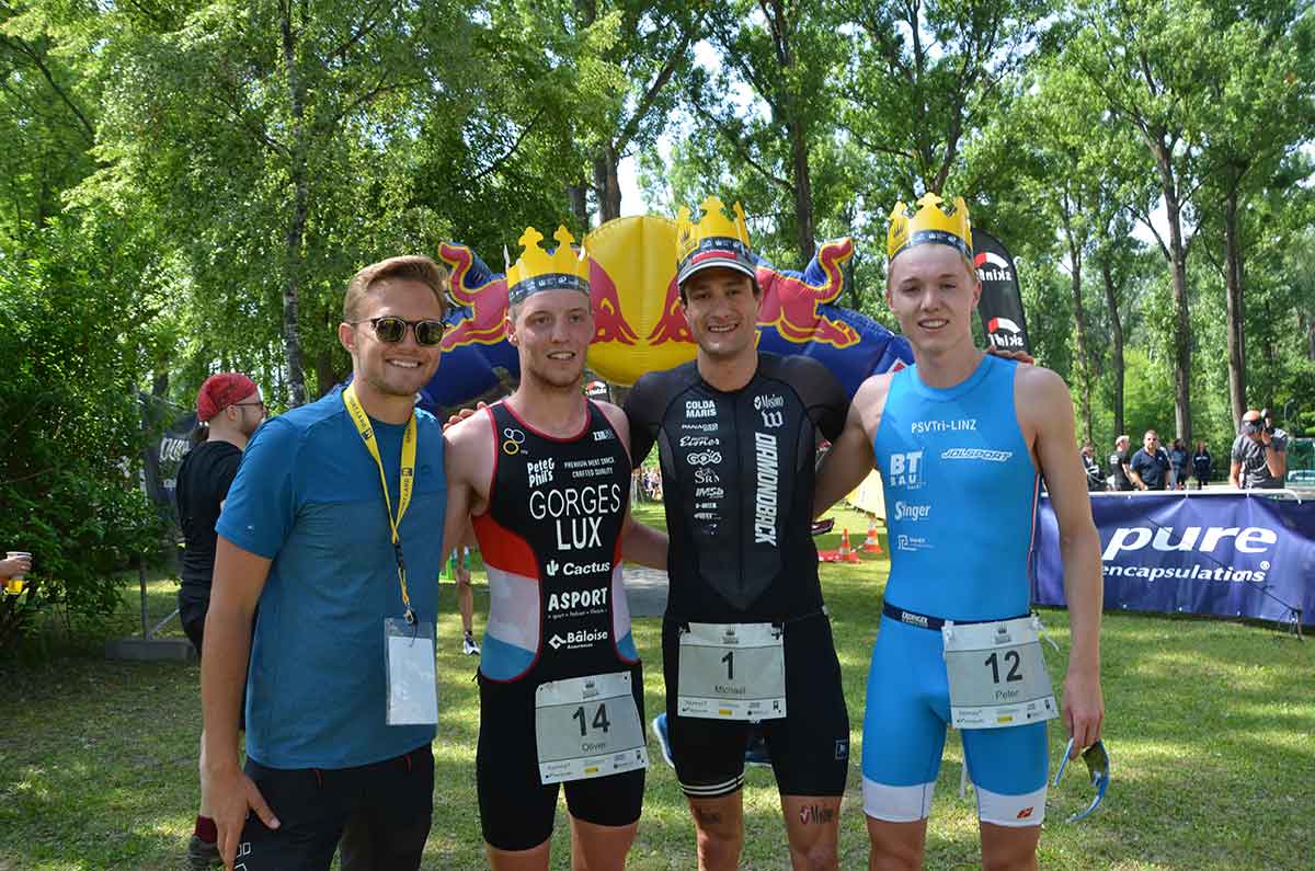Sprint: Vilic und Weiss gewinnen Klosterneuburg Triathlon 2 Sprint: Vilic und Weiss gewinnen Klosterneuburg Triathlon 1