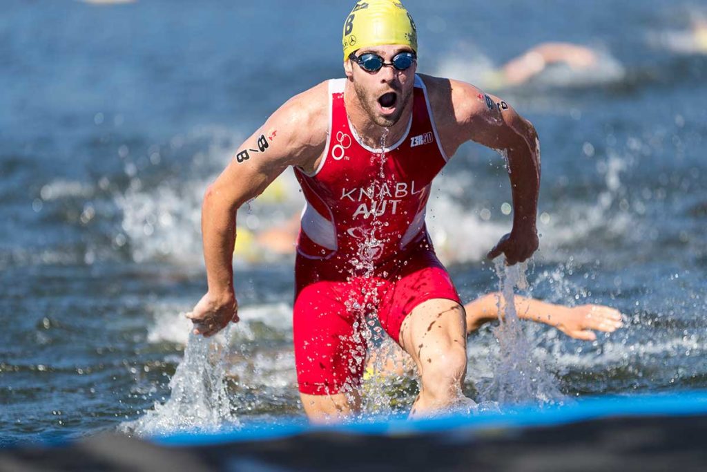 World Triathlon Serie Auftakt 2019 mit vier Österreichern