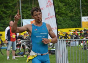 Paul Ruttmann siegt beim Triathlon in Ober Grafendorf 2018
