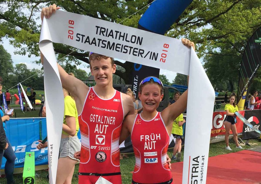 Früh und Gstaltner neue Triathlon Staatsmeister auf der Sprintdistanz