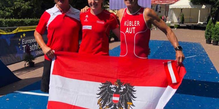 Kübler und Moitzi gewinnen Age Group EM Medaillen