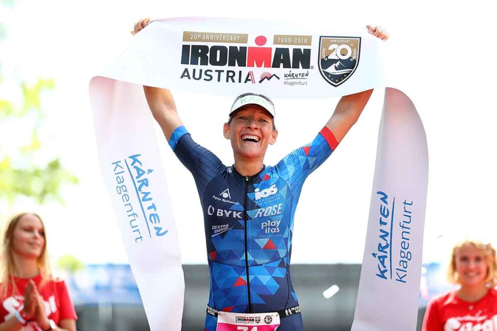 Premierensieg für Mareen Hufe beim IRONMAN Austria-Kärnten