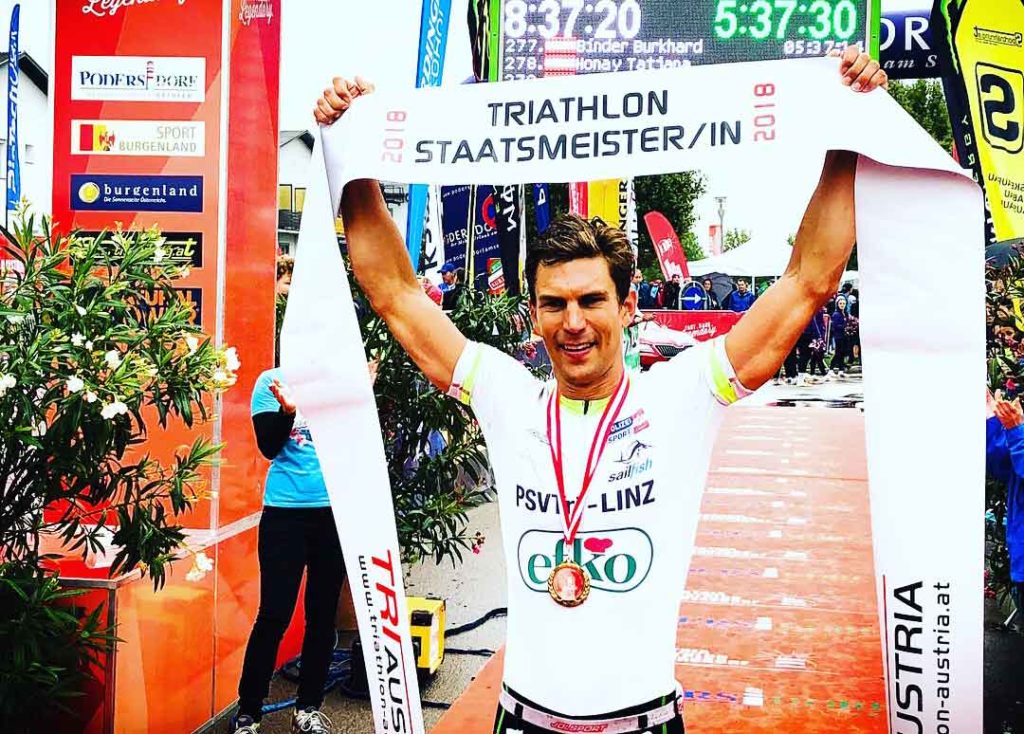 Kumhofer und Ruttmann neue Langdistanz Staatsmeister in Podersdorf