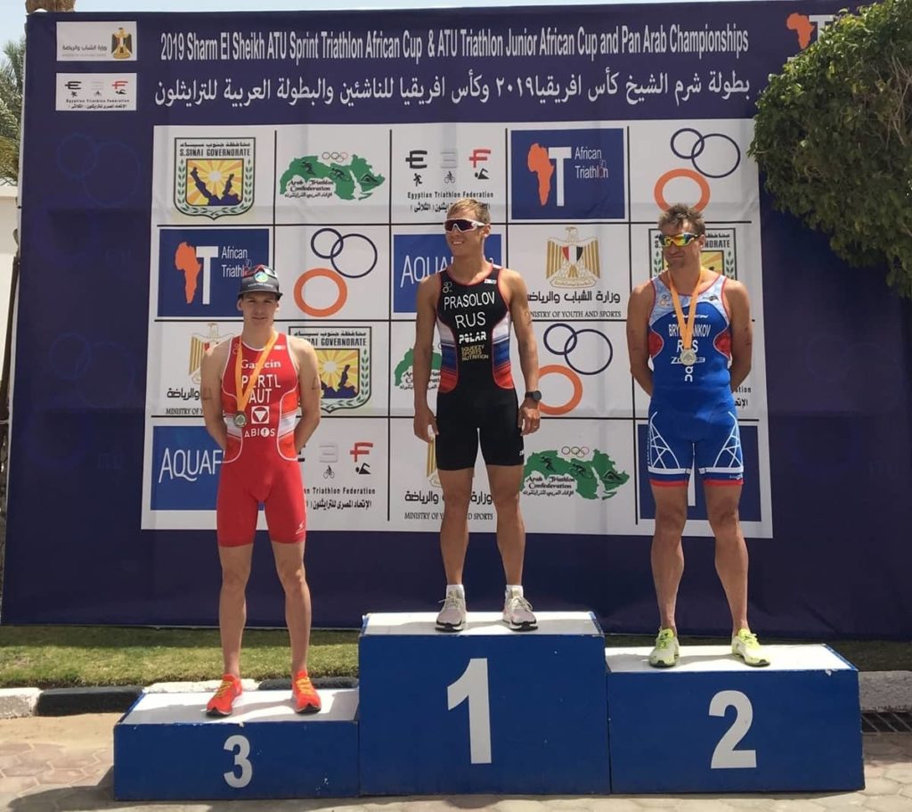 Lukas Pertl stürmt auf das Podium | Sharm el Sheikh 2019