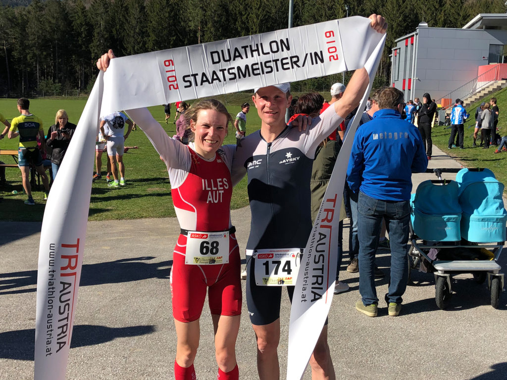 Illes und Tortorolo holen Duathlon-Staatsmeistertitel
