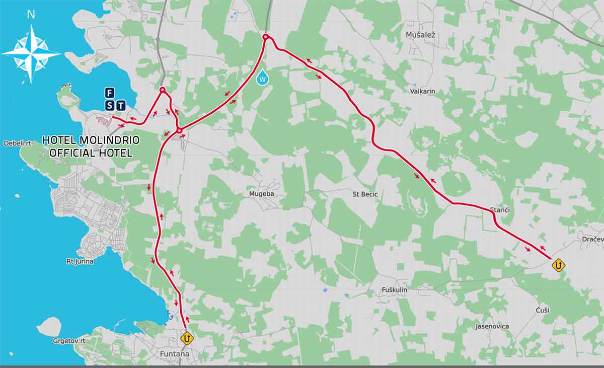 5 Gründe beim IRONMAN 5150 Porec zu starten 3 Die flache und schnelle Radstrecke des 5150 Porec