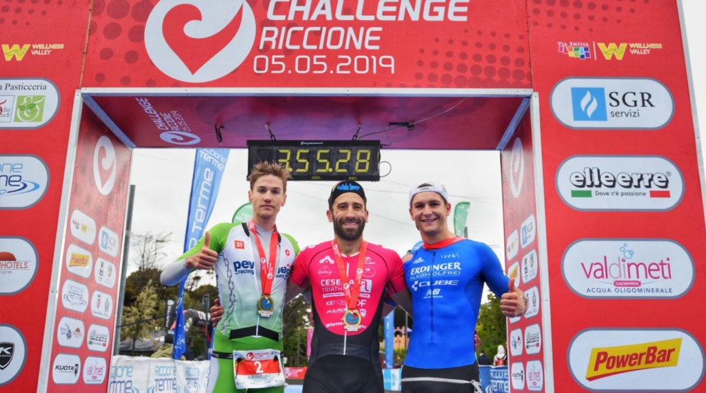 Thomas Steger belegt Rang 2 bei der Challenge Riccione 2019