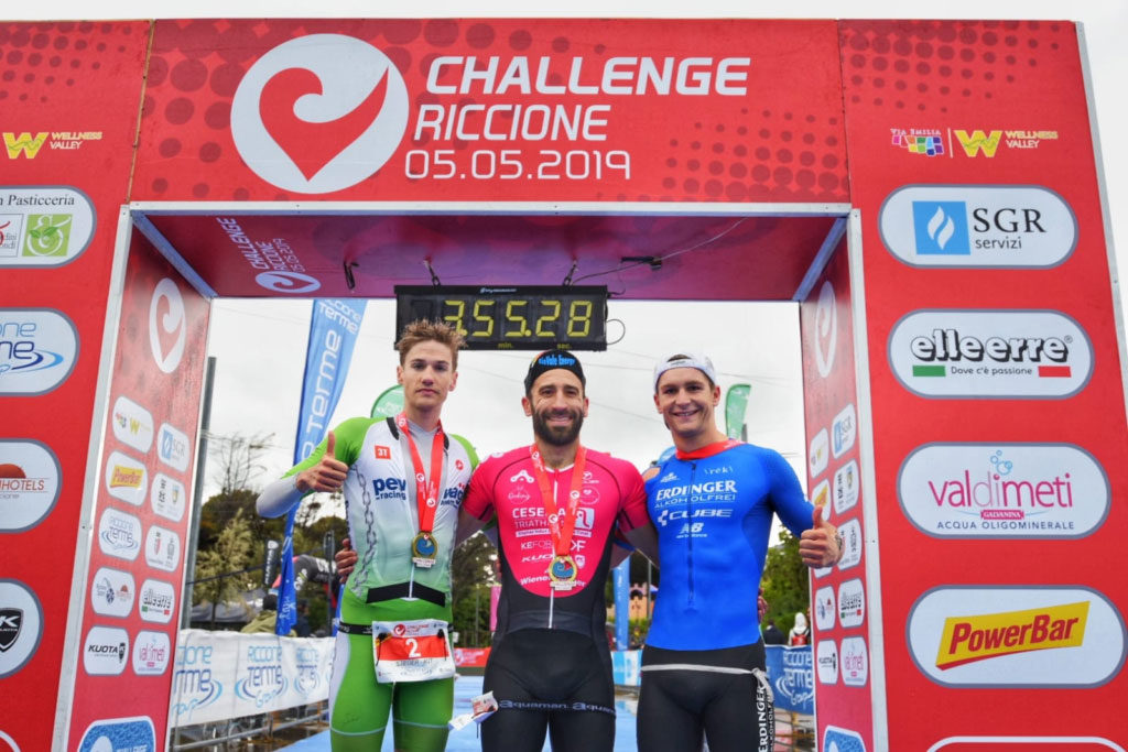Steurer und Steger bei Challenge Riccione auf Podest