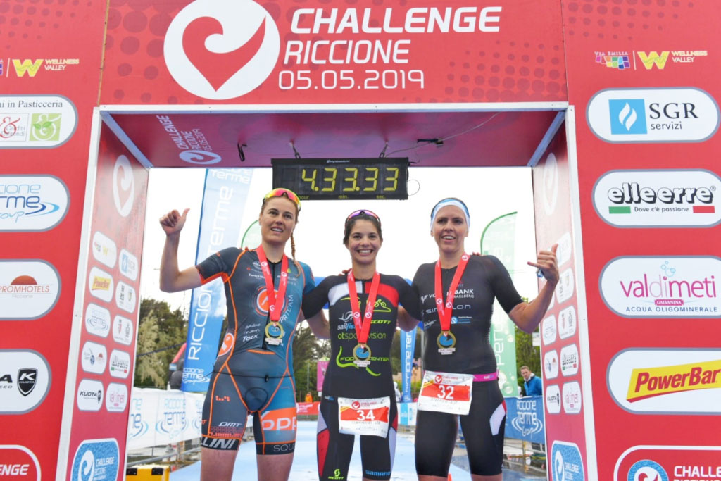 Steurer und Steger bei Challenge Riccione auf Podest 2 Steurer und Steger bei Challenge Riccione auf Podest 1