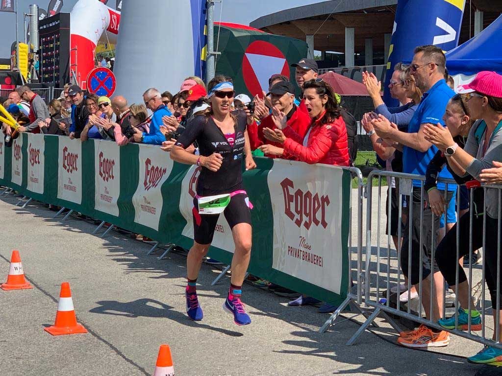 Bianca Steurer beim IRONMAN 70.3 St. Pölten 2019
