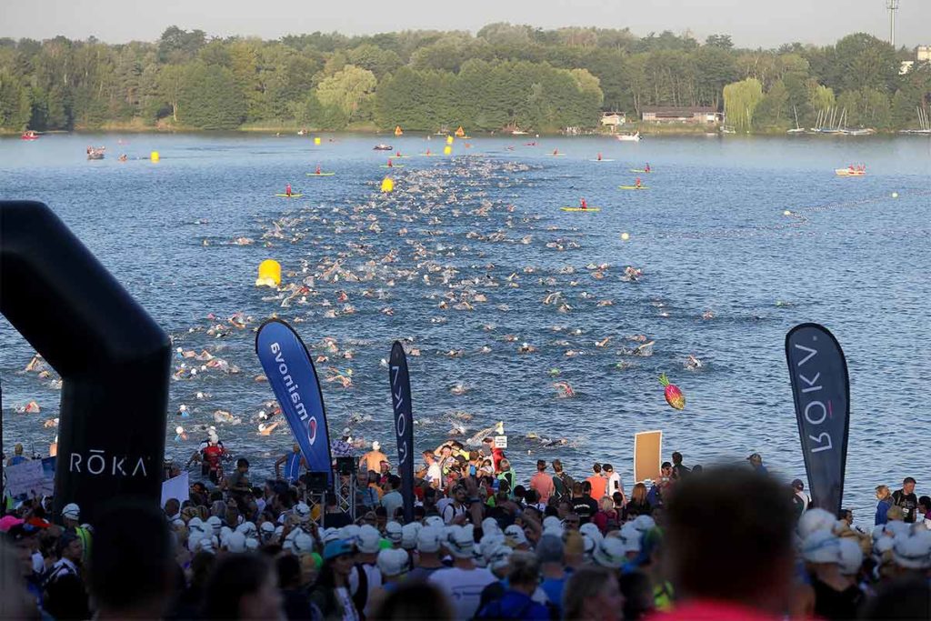 Die Ergebnisse der Österreicher beim IRONMAN Frankfurt 2019 Schwimmstart beim IRONMAN Frankfurt