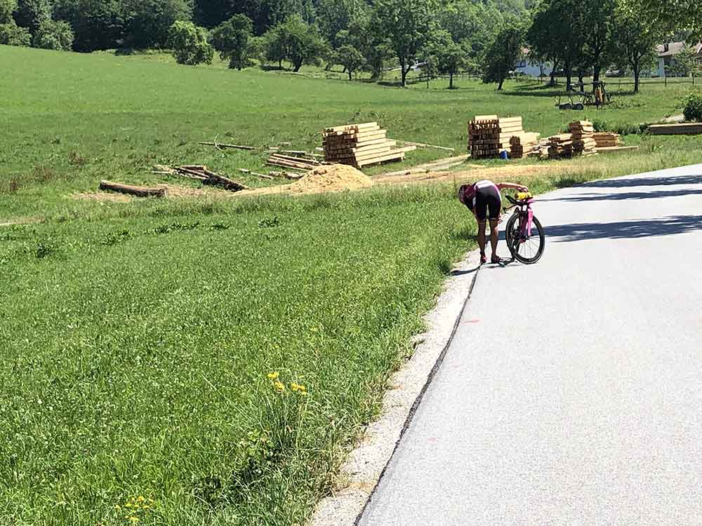 Yvonne Van Vlerken bei der Challenge Walchsee 2019