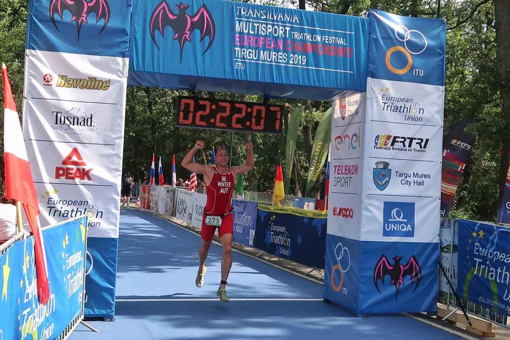 Arthur Winter bei der Crosstriathlon EM 2019