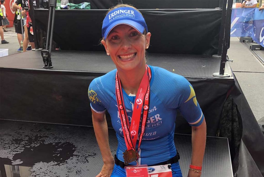 Eva Wutti bei der Challenge Prague 2019