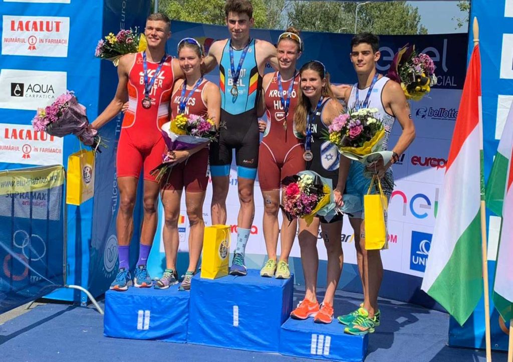 Bader holt Junioren Europacup Rang 2 in Tulcea/ROU Jan Bader läuft beim Junioren EC auf Rang 2