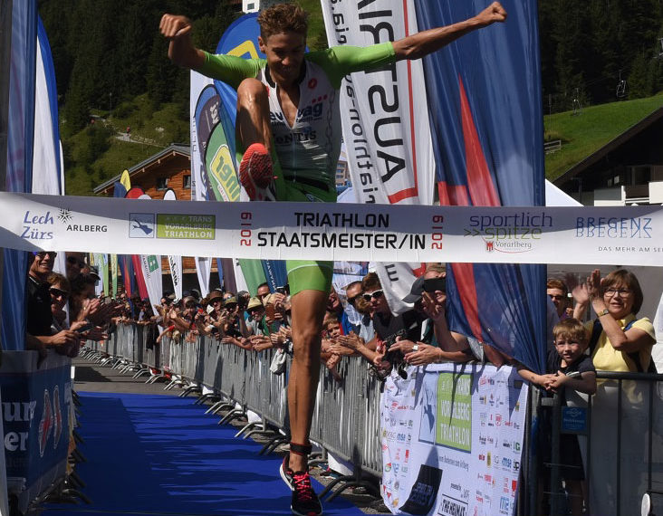 Thomas Steger gewinnt den Trans Vorarlberg Triathlon