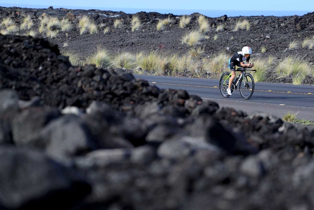 Lavafelder am Queen K Highway beim IRONMAN Hawaii | Foto: Getty Images for IRONMAN