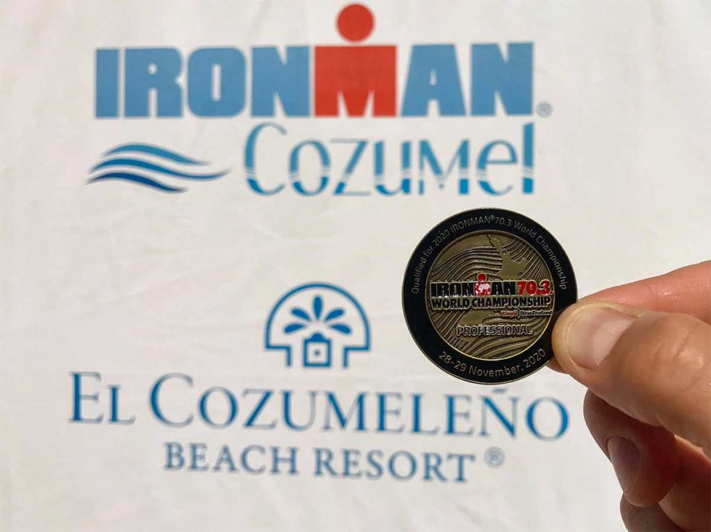 Weiss bei IRONMAN 70.3 Cozumel auf Rang 3 | 70.3 World Championship Slot als Draufgabe IRONMAN 70.3 World Championship Coin