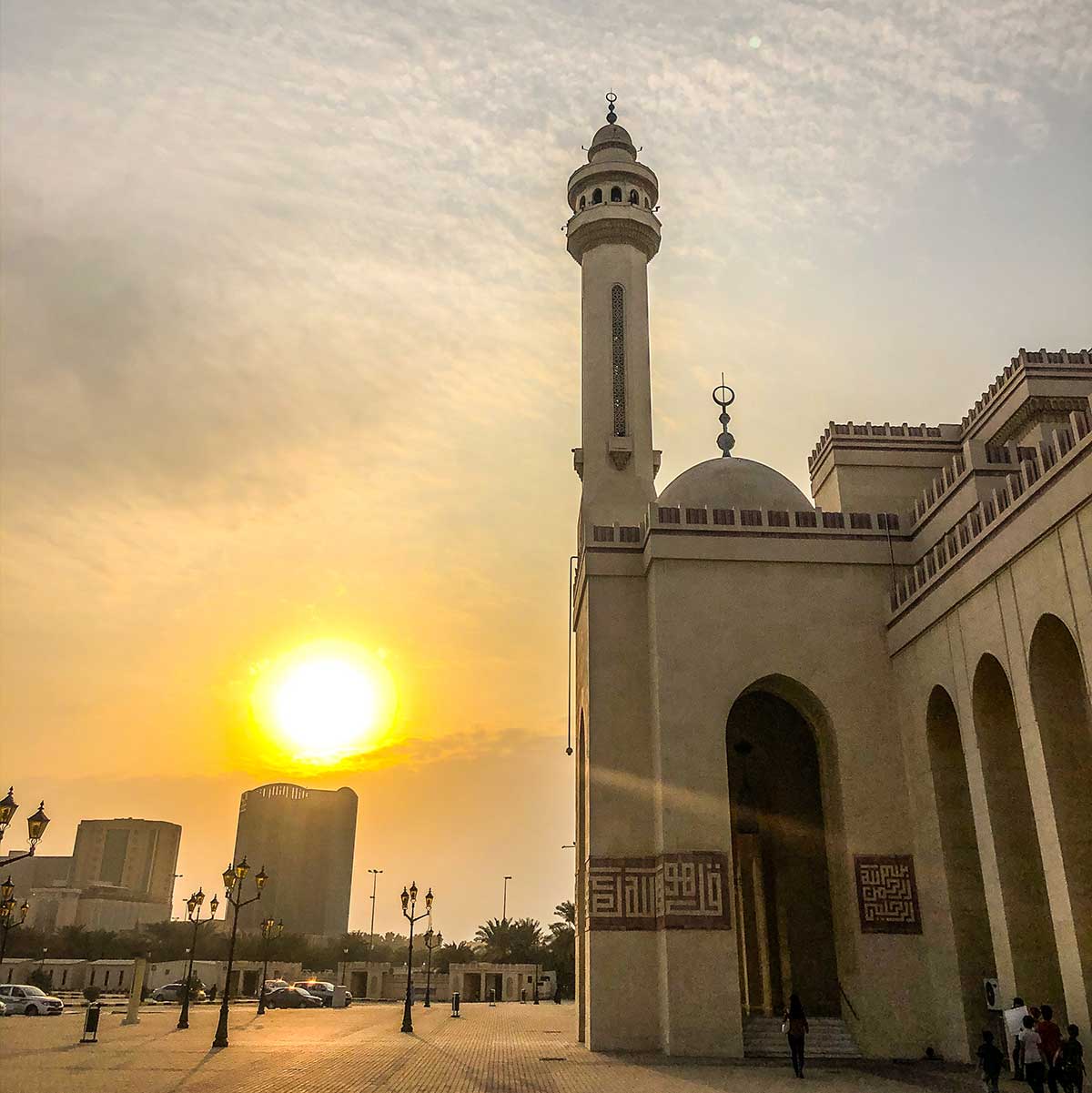 Der IRONMAN 70.3 Bahrain Reisebericht: Teil 2 – Sehenswürdigkeiten in Bahrain 2 Grand Moschee in Bahrain