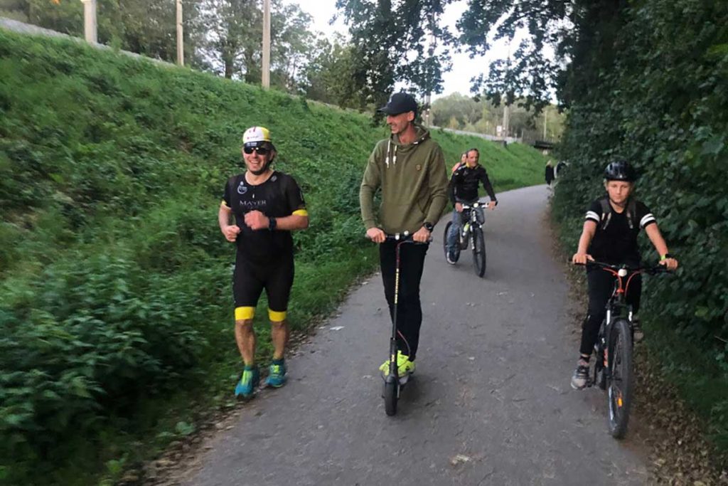 Trauner absolviert Solo-IRONMAN Klaus Wermescher