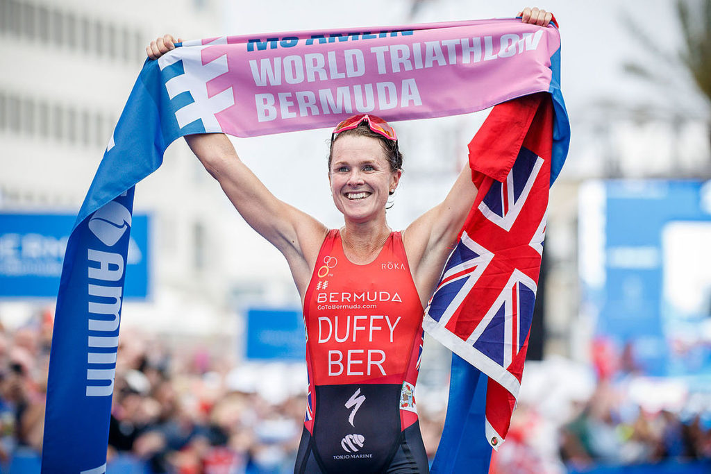ITU Sprint World Championship 2021 auf den Bermudas Flora Duffy