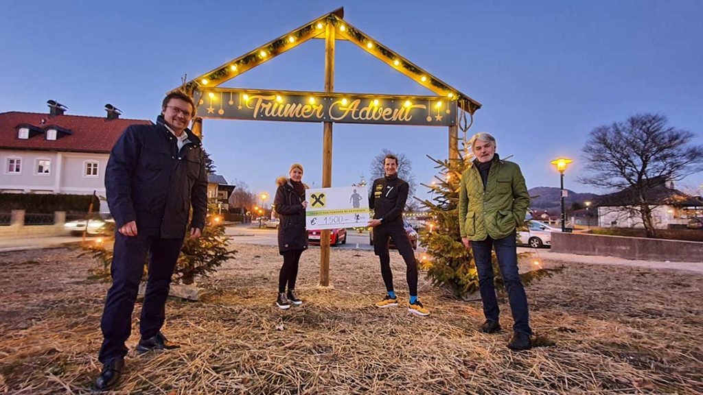 Trumer Charity Run erläuft 1.500 Euro Trumer Triathlon Chartiy Run