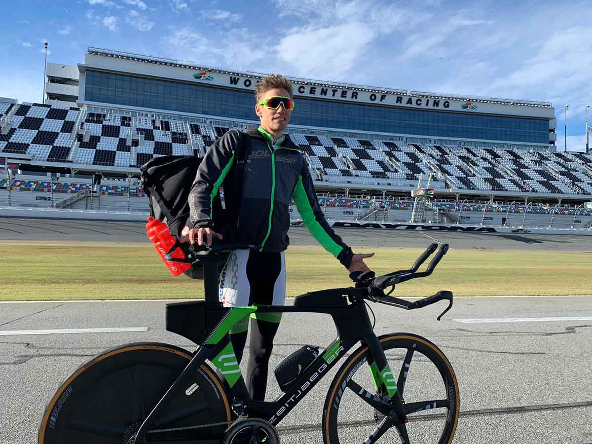 Thomas Steger bei der Challenge Daytona 2020