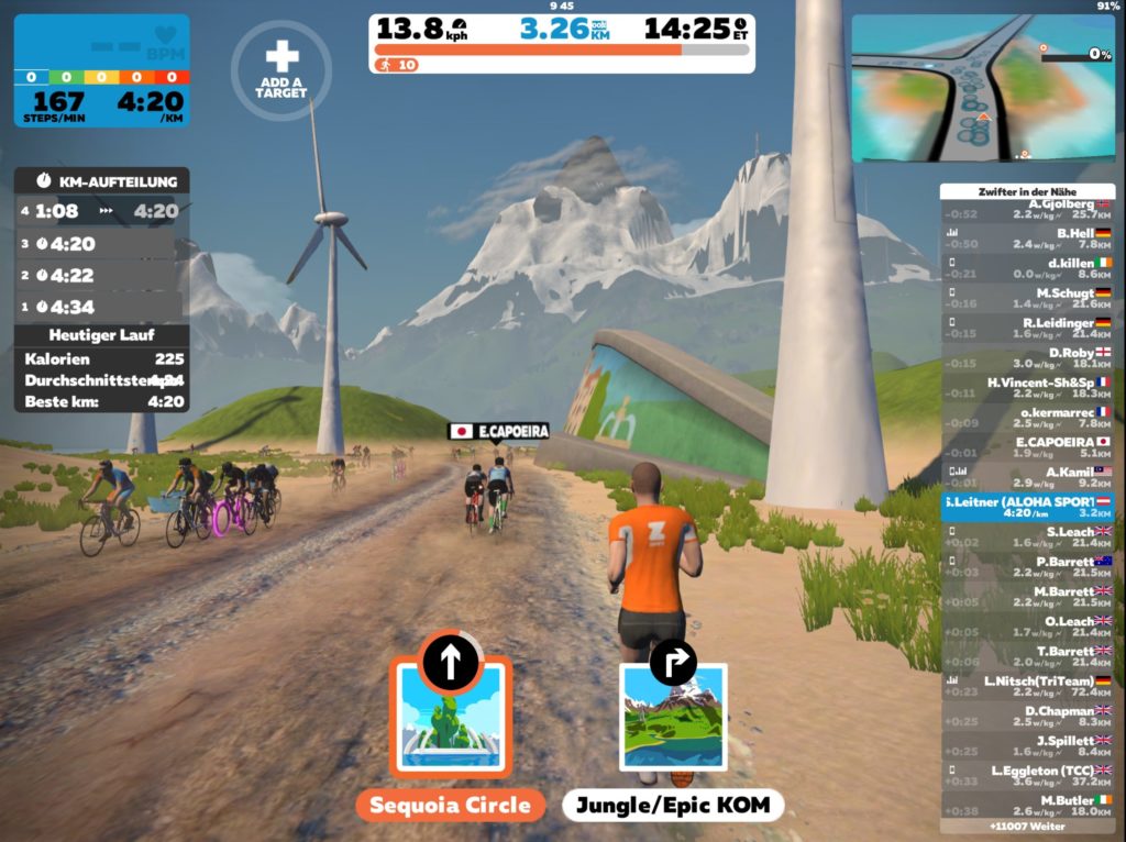 Zwift Running