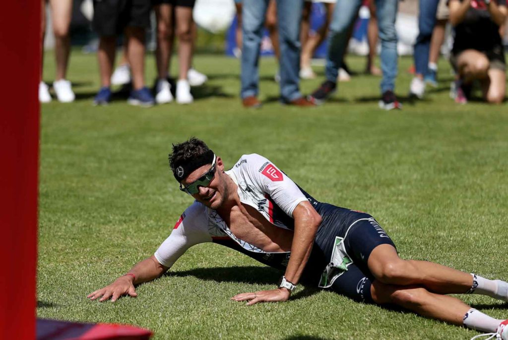 Frodeno kündigt Karriereende für 2023 an Jan Frodeno bei der Challenge Gran Canaria 2021