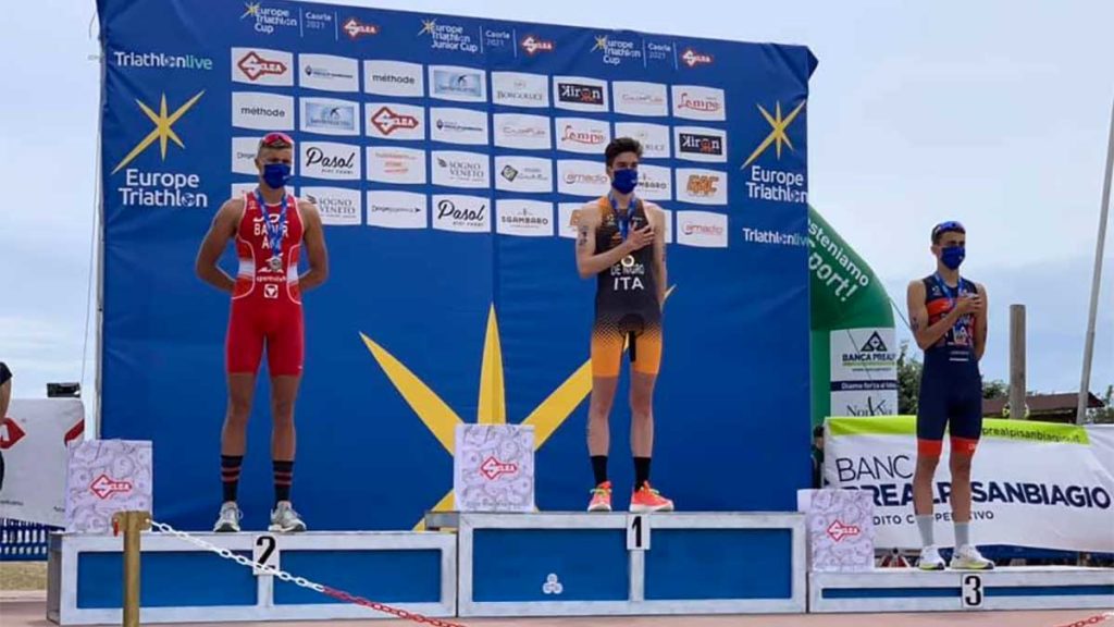 Jan Bader läuft im Junioren-Europacup auf Rang 2 Jan Bader Caorle 2021