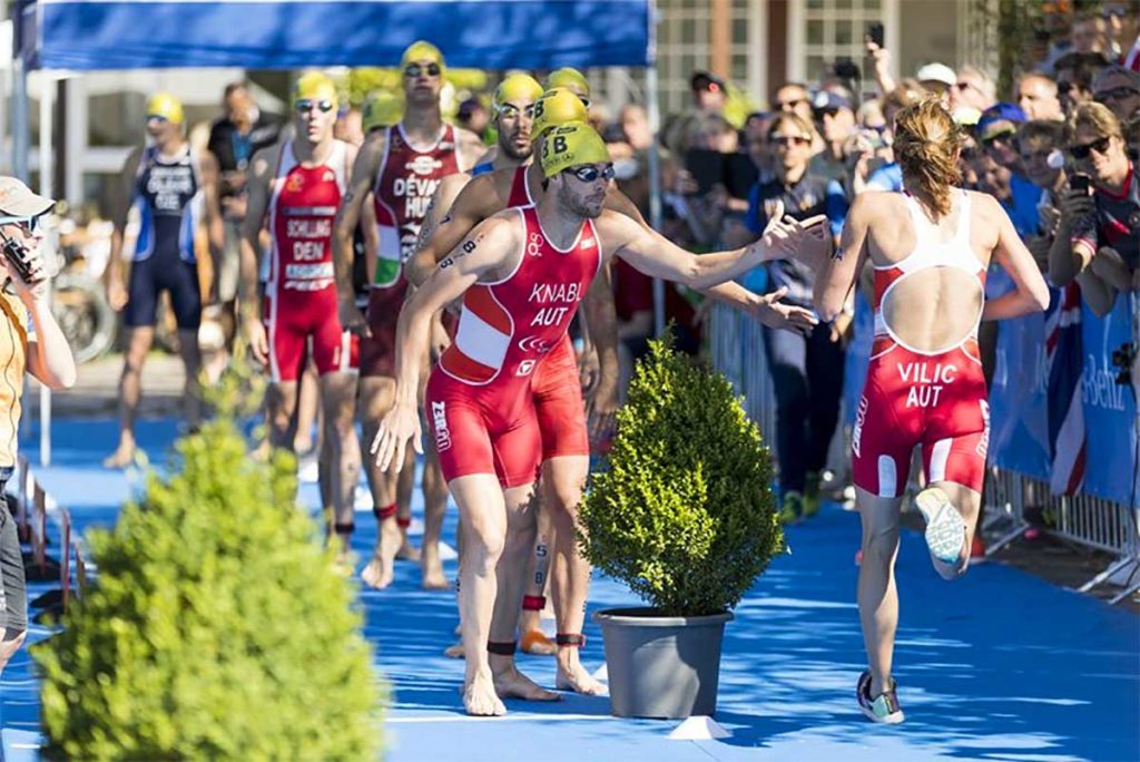 ÖTRV Team sammelt Mixed-Relay Team Erfahrung in Portugal ÖTRV Team