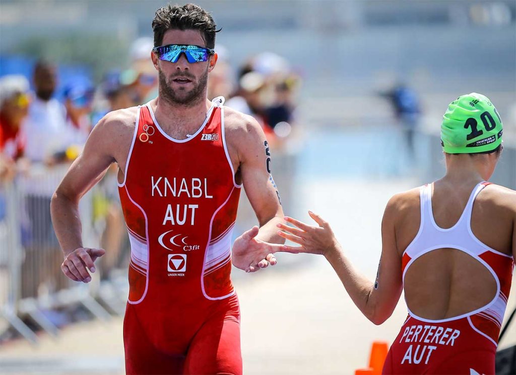 Luis Knabl und Lisa Perterer