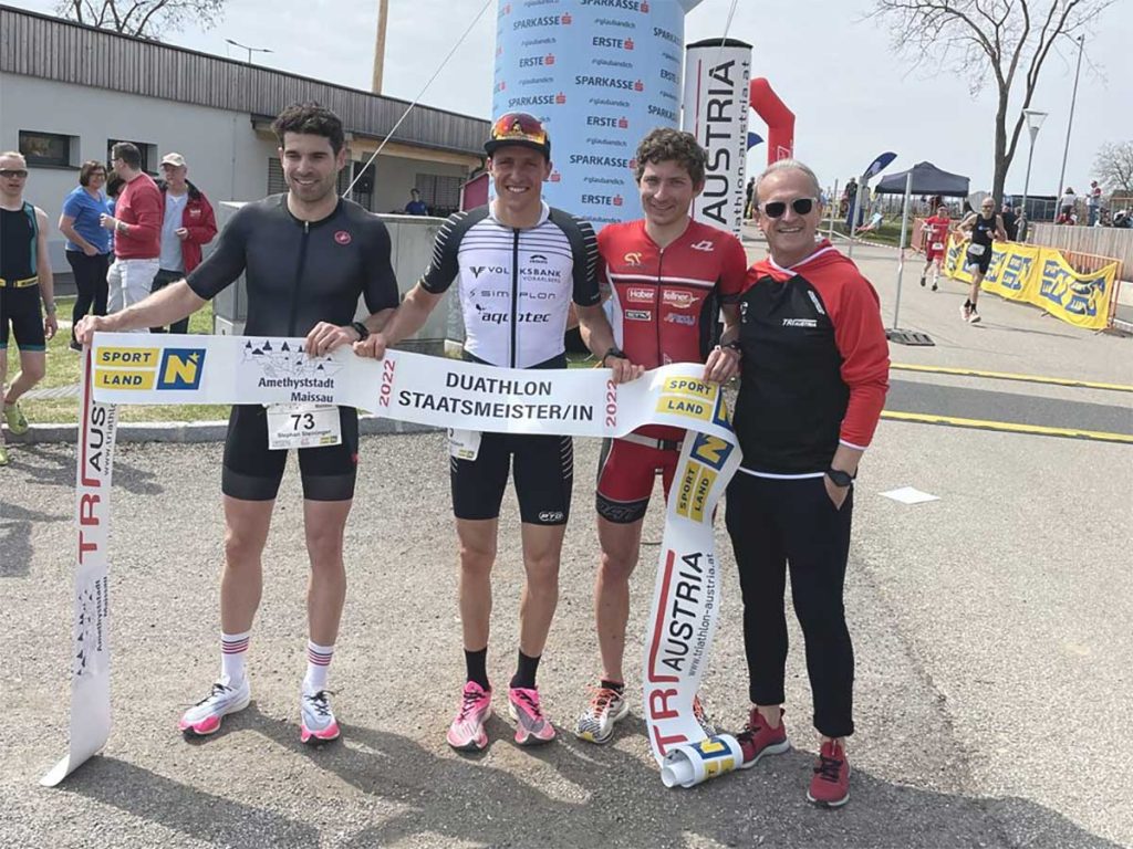 Lukas Hollaus gewinnt Duathlon Staatsmeistertitel 2022