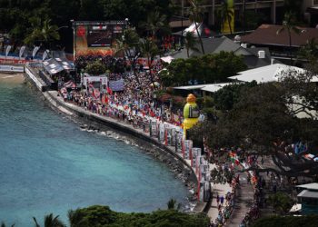 Sensation: Gustav Iden gewinnt IRONMAN World Championship 2022 mit neuem Kursrekord