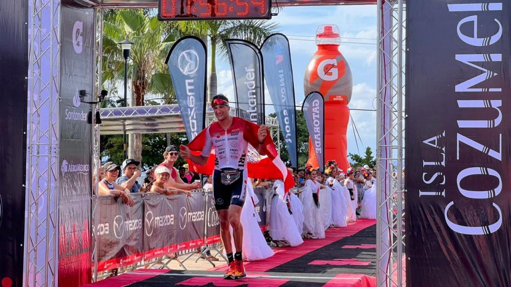 Michael Weiss bei IRONMAN Cozumel