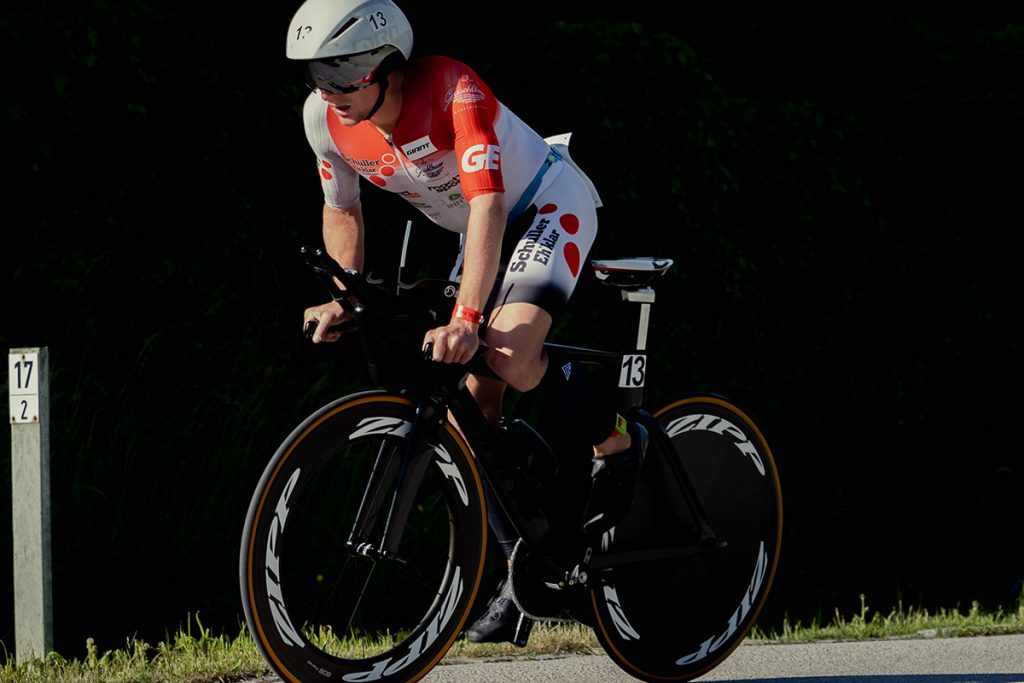 Enzenberger bei IRONMAN Israel am Start Georg Enzenberger