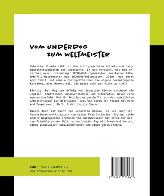 Buch Sebastian Kienle – Vom Underdog zum Weltmeister 2