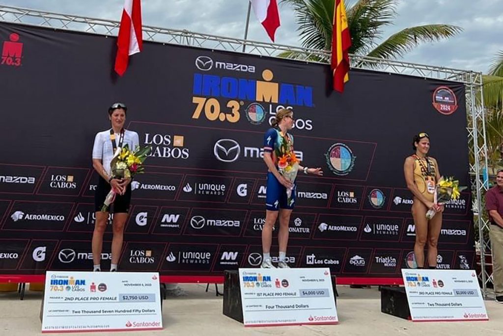 Perterer bei IRONMAN 70.3 Los Cabos auf Rang 2 Lisa Perterer 2023
