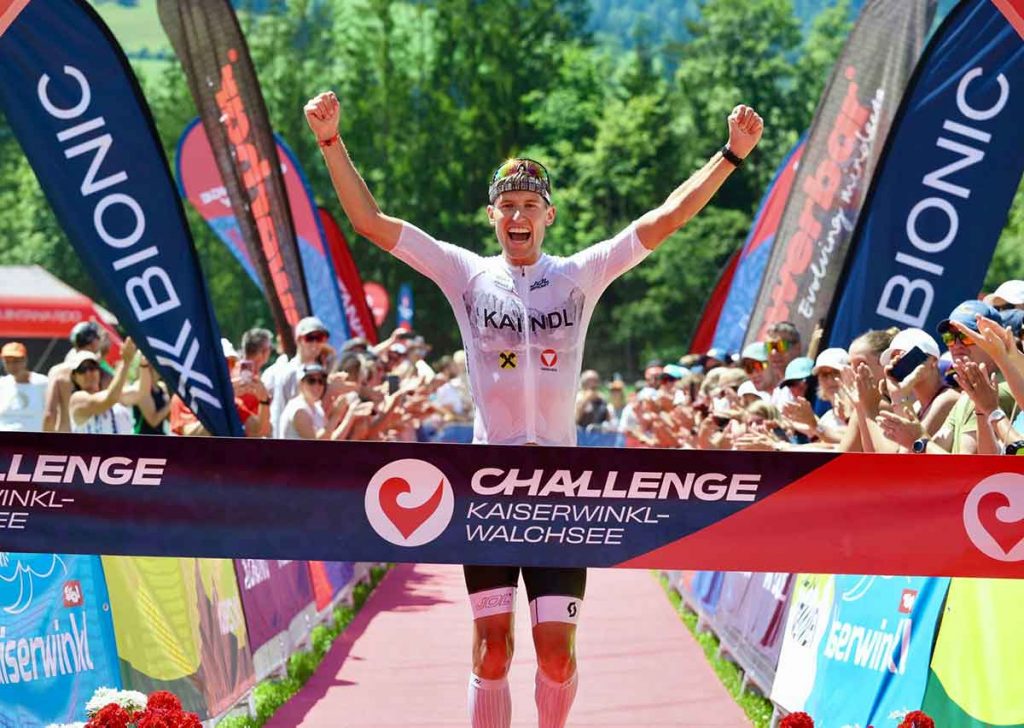 Premierensieg für Tjebbe Kaindl bei Challenge Walchsee 2025 Tjebbe Kaindl
